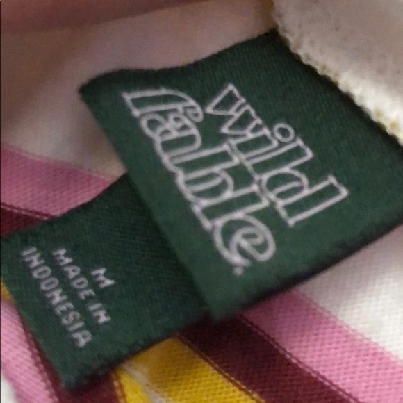 Wild Fable | White Striped T-Shirt - Picture 2 of 2